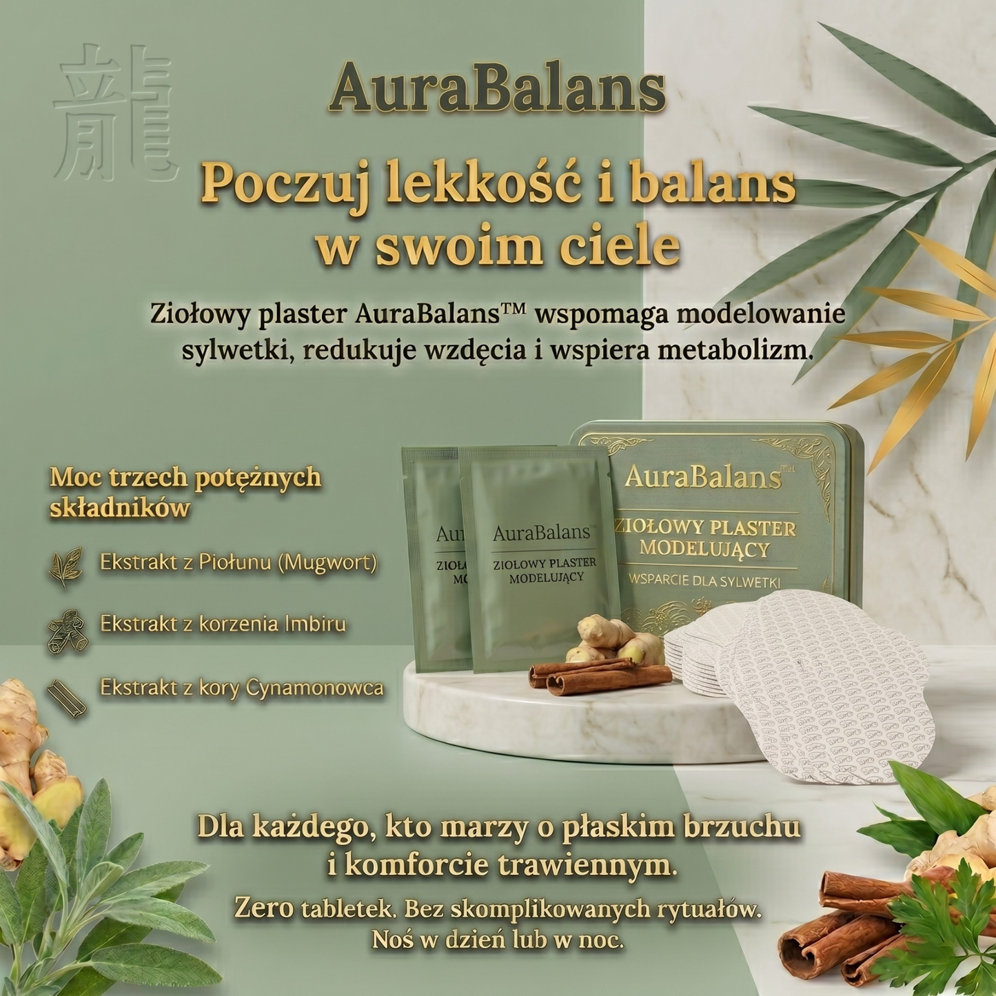 AuraBalans – Ziołowy Plaster Modelujący Sylwetkę