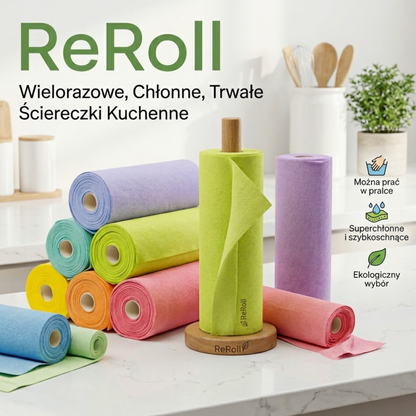 ReRoll – Wielorazowy ręcznik w rolce